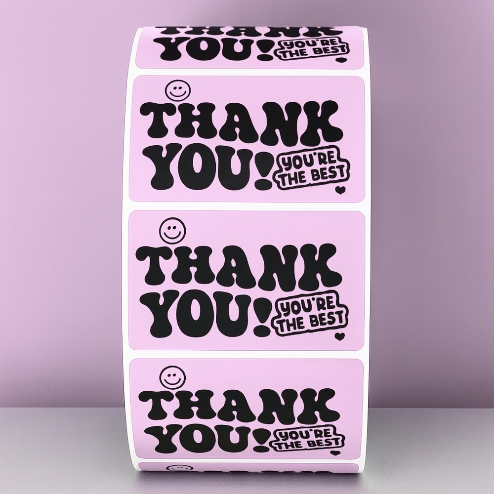Thank You You’re The Best Stickers – Cute Packaging Labels for Small Business 2" - Picture 10 of 11